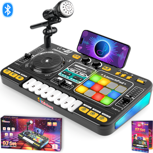 DJ Set for Kids with Bluetooth & Microphone - Rechargeable